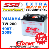 SSB 12V 8AH EXTRA HEAVY DUTY 105 CCA BATTERY YAMAHA TW200 TW 200 1987-2009