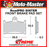 Moto-Master For Suzuki GSX-R1100 1989-1992 RoadPRO Sintered Front Brake Pad 402401