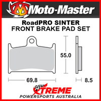 Moto-Master For Suzuki GSX-R1100 1989-1992 RoadPRO Ceramic Front Brake Pad 402404