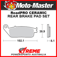 Moto-Master Honda GL1500CT Valkyrie Tourer 97-00 RoadPRO Ceramic Rear Brake Pad 402604