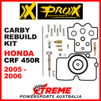 Pro-X Honda CRF450X CRF 450X 2007 Carburetor Rebuild Kit 44.55.10472