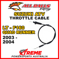 ALL BALLS 45-1169 For Suzuki THROTTLE CABLE LTF 160 LTF160 QUAD RUNNER 2003-2004