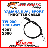 ALL BALLS 45-1180 MX YAMAHA THROTTLE CABLE TW200 TW 200 TRAILWAY 1987-2000