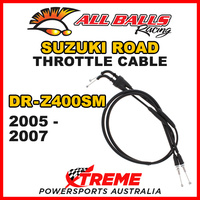 ALL BALLS 45-1184 MX For Suzuki THROTTLE CABLE DR-Z400SM 2005-2013 ROAD BIKE