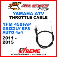  YAMAHA THROTTLE CABLE YFM450FAP YFM 450FAP GRIZZLY EPS AUTO 4X4  2011-2015