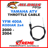 45-1190 YAMAHA THROTTLE CABLE YFM400A YFM 400A KODIAK W/COOL 2X4 2000-2004