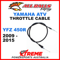 ALL BALLS 45-1192 YAMAHA THROTTLE CABLE YFZ450R YFZ 450R 2009-2015