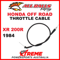 ALL BALLS 45-1201 MX HONDA THROTTLE CABLE XR200R XR 200R 1984 DIRT BIKE