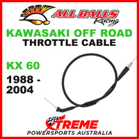 ALL BALLS 45-1204 MX KAWASAKI THROTTLE CABLE KX60 KX 60 60cc 1988-2004 DIRT BIKE