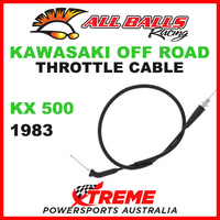 ALL BALLS 45-1206 KAWASAKI THROTTLE CABLE KX500 KX 500 1983 DIRT BIKE