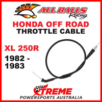 ALL BALLS 45-1209 MX HONDA THROTTLE CABLE XL250R XL 250R  1982-1983 DIRT BIKE