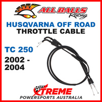 ALL BALLS 45-1215 MX HUSQVARNA THROTTLE CABLE TC250 TC 250 2002-2004 DIRT BIKE