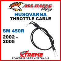 ALL BALLS 45-1220 MX HUSQVARNA THROTTLE CABLE SM450R 2008-2009 ROAD BIKE