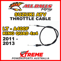 ALL BALLS 45-1223 For Suzuki THROTTLE CABLE LTA 400F LTA400F KING QUAD 4X4 2011-2013