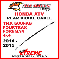 45-4006 Honda TRX500FA6 Fourtrax Foreman 4X4 2014-2015 ATV Rear Brake Cable