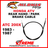 45-4008 Honda ATC200X ATC 200X 1983-1987 ATV Rear Handbrake Park Brake Cable