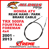 45-4012 Honda TRX500FA Fourtrax Foreman 4X4 01-13 ATV Rear Hand Park Brake Cable