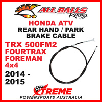 45-4017 Honda TRX500FM6 Fourtrax Foreman 4x4 14-15 Rear Hand Park Brake Cable