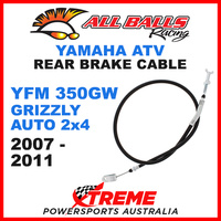 All Balls 45-4052 Yamaha YFM350GW Grizzly Auto 2X4 07-11 ATV Rear Brake Cable