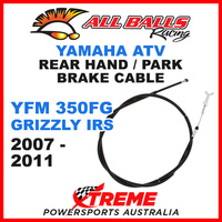 45-4059 YFM 350FG Grizzly IRS 2007-2011 ATV Rear Hand Park Brake Cable