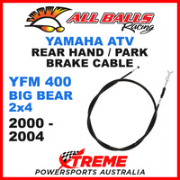 45-4065 YFM400 Big Bear 2X4 2000-2004 ATV Rear Hand Park Brake Cable