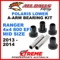 50-1097 Polaris Ranger 4x4 800 EFI Mid Size 2013-2014 Lower A-Arm Bearing Kit