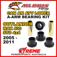 50-1126 Can Am Outlander MAX 400 STD 4X4 2005-2011 Lower A-Arm Bearing Kit