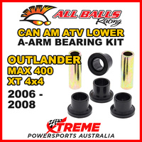 50-1126 Can Am Outlander MAX 400 XT 4X4 2006-2008 Lower A-Arm Bearing Kit