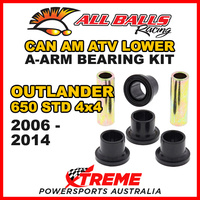 50-1126 Can Am ATV Outlander 650 STD 4X4 2006-2014 Lower A-Arm Bearing Kit