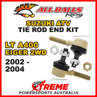 All Balls 51-1014 For Suzuki ATV LTA400 LTA 400 Eiger 2WD 2002-2004 Tie Rod End Kit