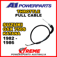 A1 Powerparts For Suzuki GSX750S Katana 1982-1986 Throttle Pull Cable 52-004-10