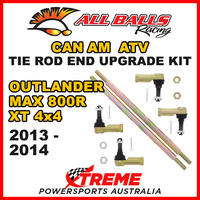 52-1025 Can Am Outlander MAX 800R XT 4x4 2013-2014 Tie Rod End Upgrade Kit