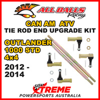 52-1025 Can Am Outlander 1000 STD 4x4 2012-2014 Tie Rod End Upgrade Kit