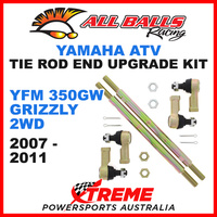 All Balls 52-1031 Yamaha YFM 350GW Grizzly 2WD 2007-2011 Tie Rod End Upgrade Kit