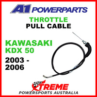 A1 Powerparts Kawasaki KDX50 KDX 50 2003-2006 Throttle Pull Cable 52-165-10