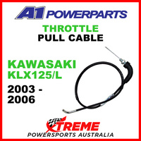 A1 Powerparts Kawasaki KX125L KX 125L 2003-2006 Throttle Pull Cable 52-293-10