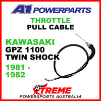 A1 Powerparts Kawasaki GPZ1100 Twin Shock 1981-82 Throttle Pull Cable 53-111-10