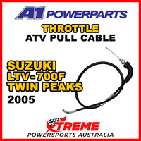 A1 Powerparts For Suzuki LTV-700F Twin Peaks 2005 Throttle Pull Cable 53-350-10
