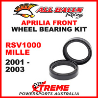 All Balls 55-120 Aprilia RSV 1000 Mille 2001-2003 Fork Oil Seal Kit 43x54x11