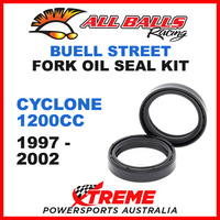 All Balls 55-120 Buell Cyclone 1200cc 1997-2002 Fork Oil Seal Kit 43x54x11