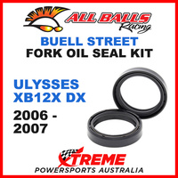 All Balls 55-120 Buell Ulysses XB12X DX 2006-2007 Fork Oil Seal Kit 43x54x11