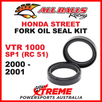 All Balls 55-120 Honda VTR1000 SP1 RC51 2000-2001 Fork Oil Seal Kit 43x54x11