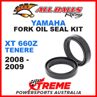 All Balls 55-122 Yamaha XT660Z Tenere 2008-2009 Fork Oil Seal Kit 43x55x10.5