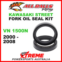 All Balls 55-123 Kawasaki VN1500N VN 1500N 2000-2008 Fork Oil Seal Kit 43x55x9.5/10