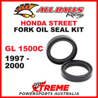 All Balls 55-124 Honda GL1500C GL 1500C 1997-2000 Fork Oil Seal Kit 45x57x11