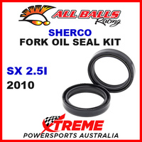 All Balls 55-125 Sherco SX 2.5l 2010 Fork Oil Seal Kit 46x58x10.5