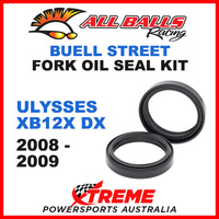 All Balls 55-127 Buell Ulysses XB12X DX 2008-2009 Fork Oil Seal Kit 47x58x10