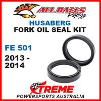 All Balls 55-131 Husaberg FE501 FE 501 2013-2014 Fork Oil Seal Kit 48x57.7x9.5/10.3