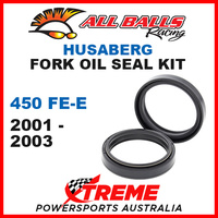 All Balls 55-131 Husaberg 450FE-E 2001-2003 Fork Oil Seal Kit 48x57.7x9.5/10.3