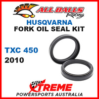 All Balls 55-132 Husqvarna TXC450 TXC 450 2010 Fork Oil Seal Kit 48x58.2x8.5/10.5